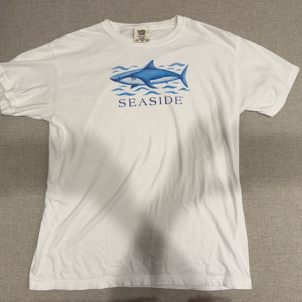 Comfort Colors White and Blue Kids Tee